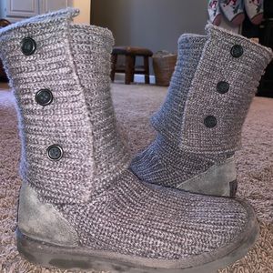 UGG Australia classic Cardy knit boots